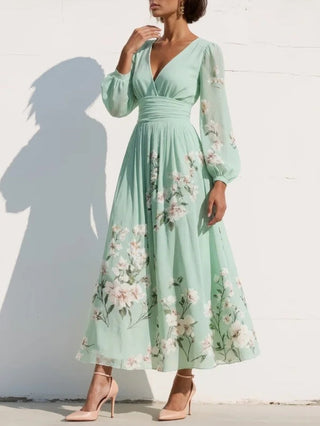 Odelia™ Floral Midi Kleid