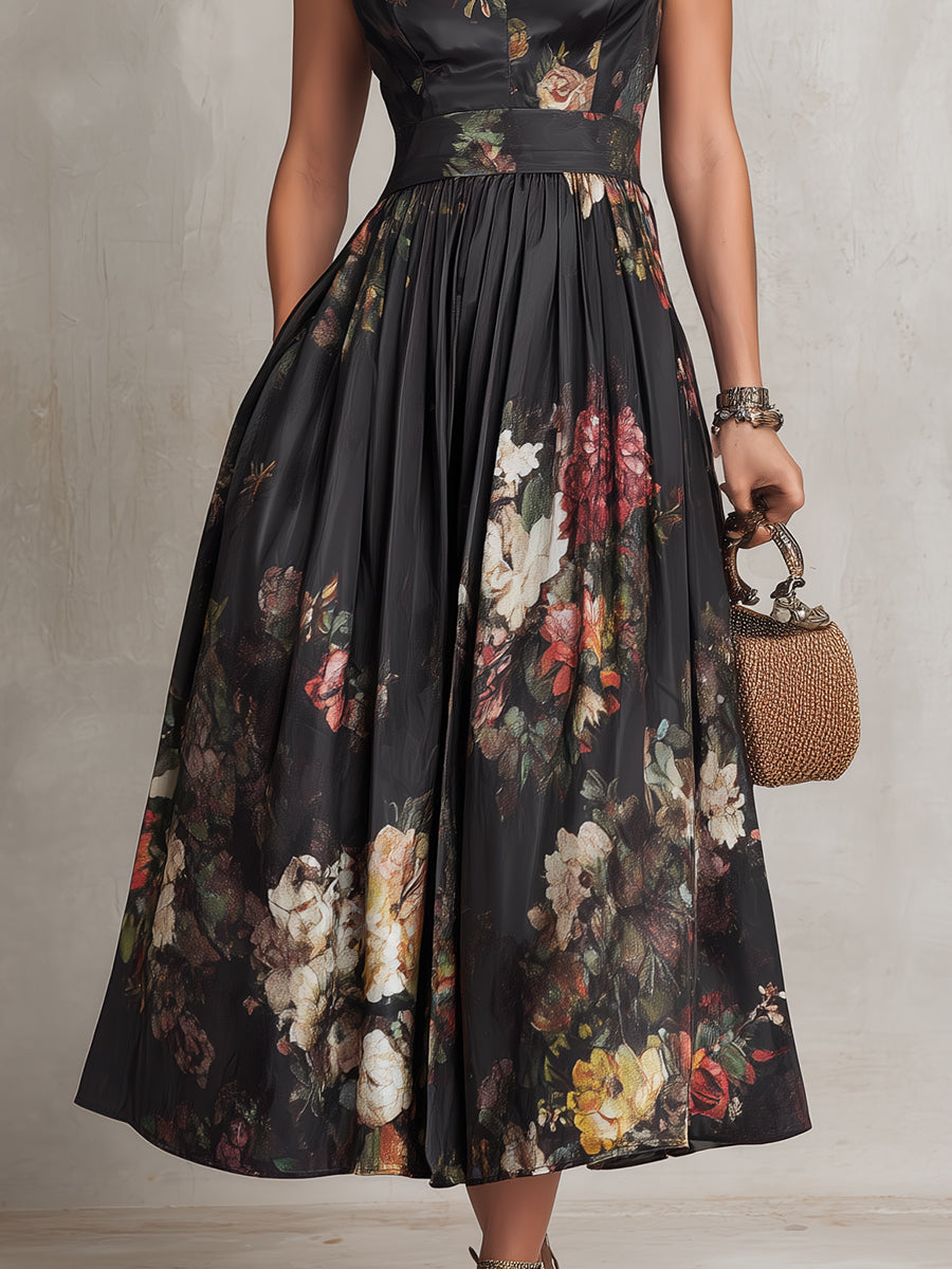 Brianne™ Elegantes Midi-Kleid