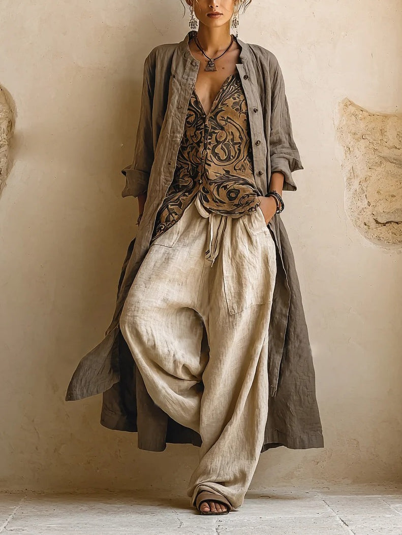 Giulia | Komplett Bohemian Fluid Schichtlook