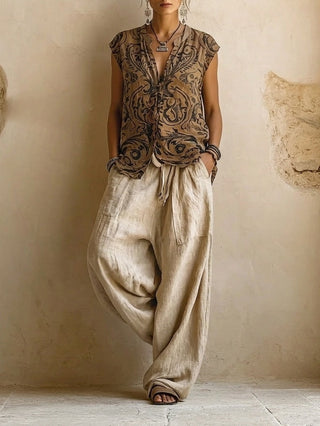 Giulia | Komplett Bohemian Fluid Schichtlook