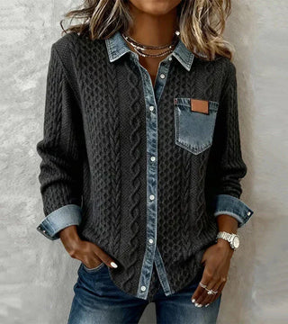 Sandra - Das Ideal Stricktop für Wärme, Stil und kompromisslosen Komfort