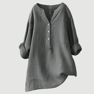 Evie | Leichte und bequeme Bluse mit Knopfverschluss