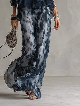 Elsa | Elegantes fließendem Top und weitem Hosen
