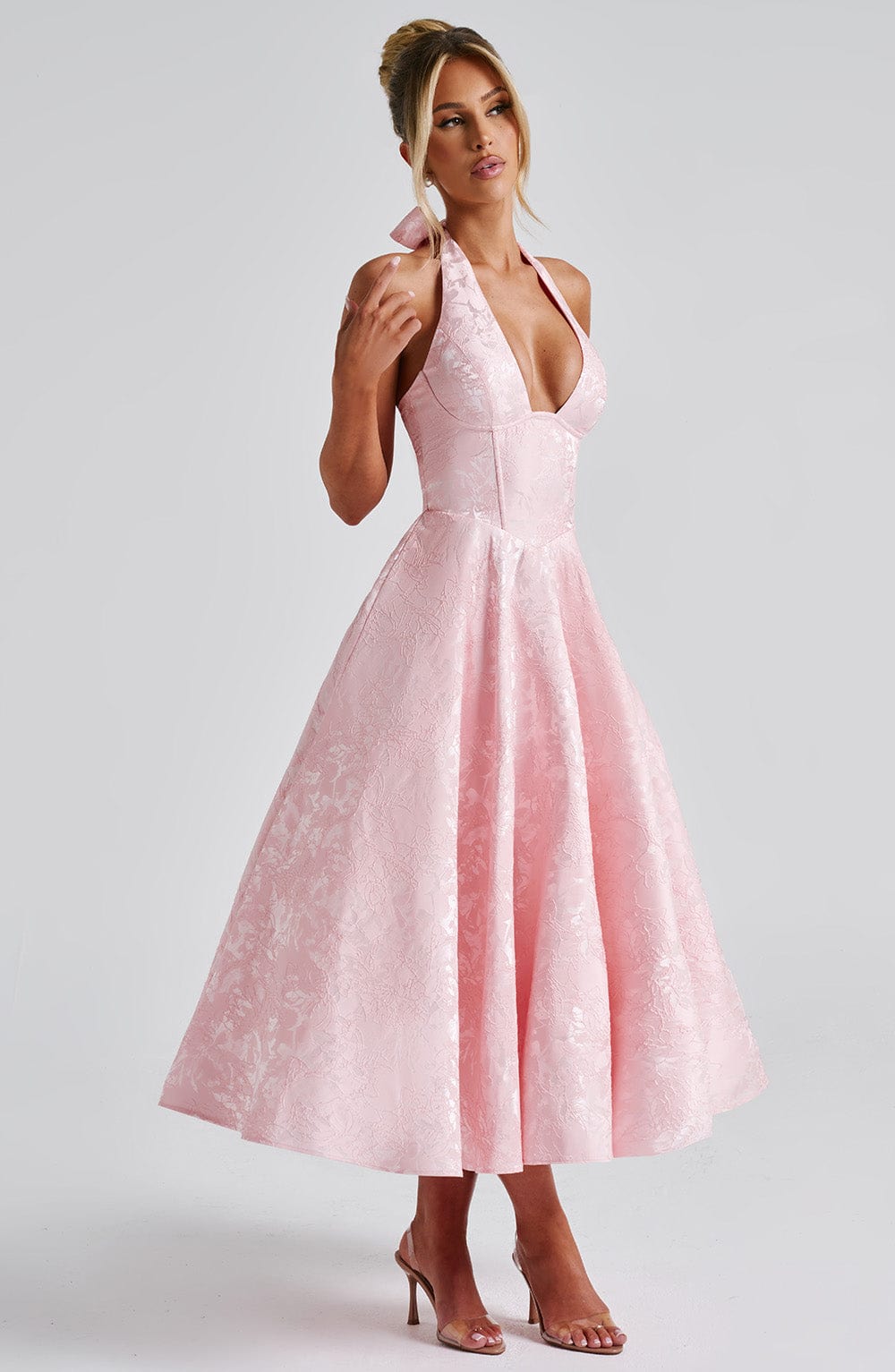 Bruna Midi Kleid für Hochzeitsgäste