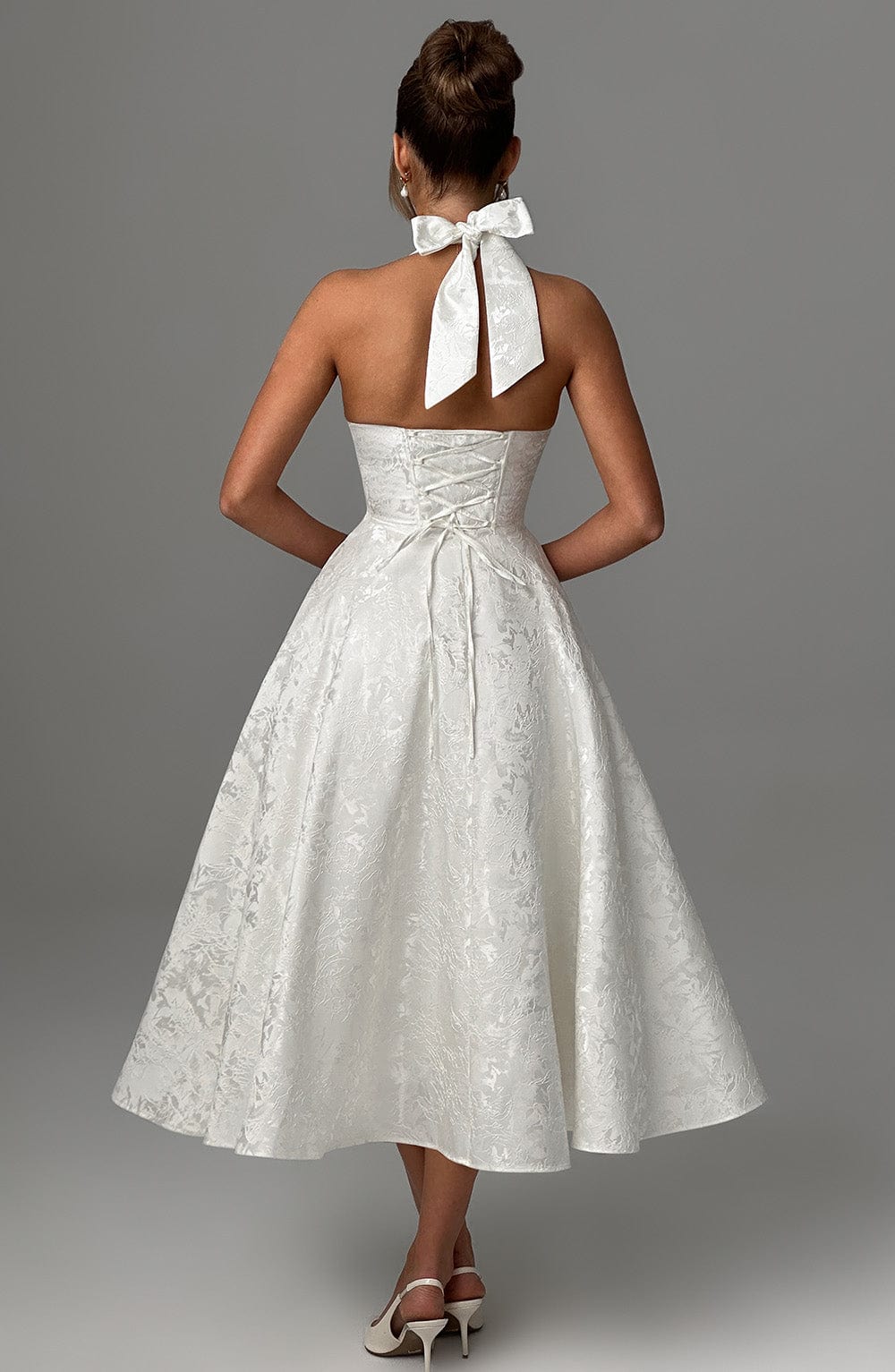 Bruna Midi Kleid für Hochzeitsgäste