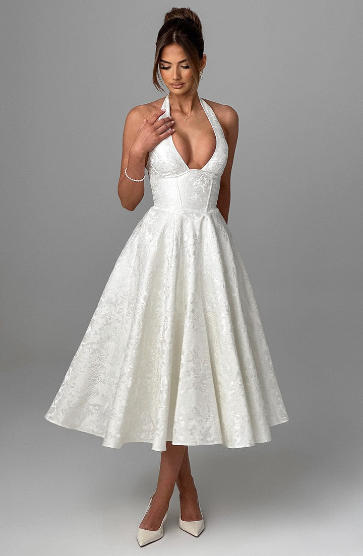 Bruna Midi Kleid für Hochzeitsgäste