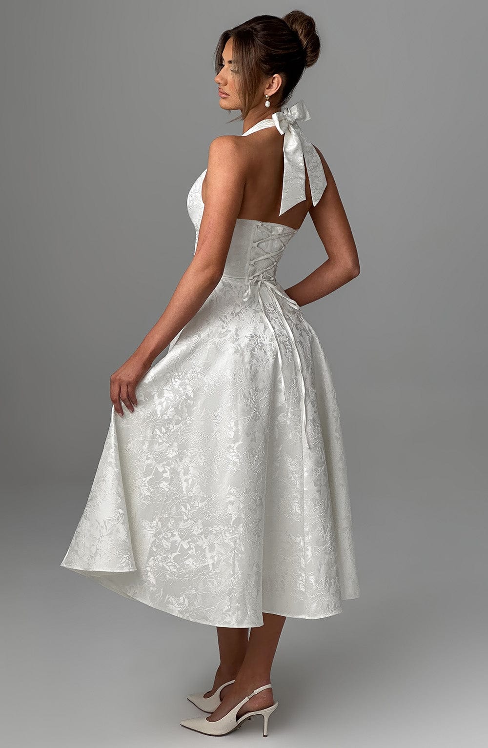 Bruna Midi Kleid für Hochzeitsgäste