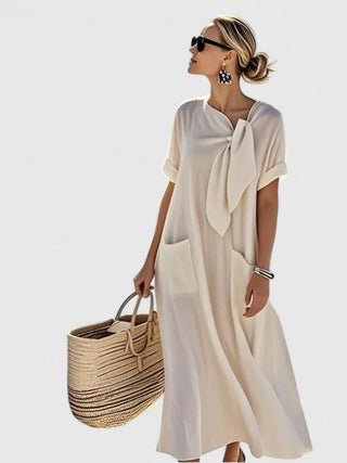 Veneda Sommer Elegantes Kleid" can be rephrased as "Veneda Elegantes Sommerkleid.