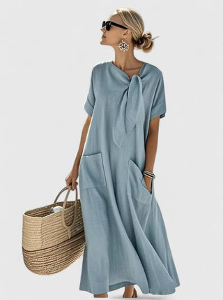 Veneda Sommer Elegantes Kleid" can be rephrased as "Veneda Elegantes Sommerkleid.