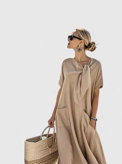 Veneda Sommer Elegantes Kleid" can be rephrased as "Veneda Elegantes Sommerkleid.
