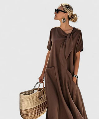 Veneda Sommer Elegantes Kleid" can be rephrased as "Veneda Elegantes Sommerkleid.