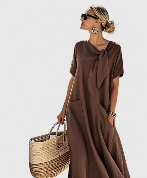 Veneda Sommer Elegantes Kleid" can be rephrased as "Veneda Elegantes Sommerkleid.