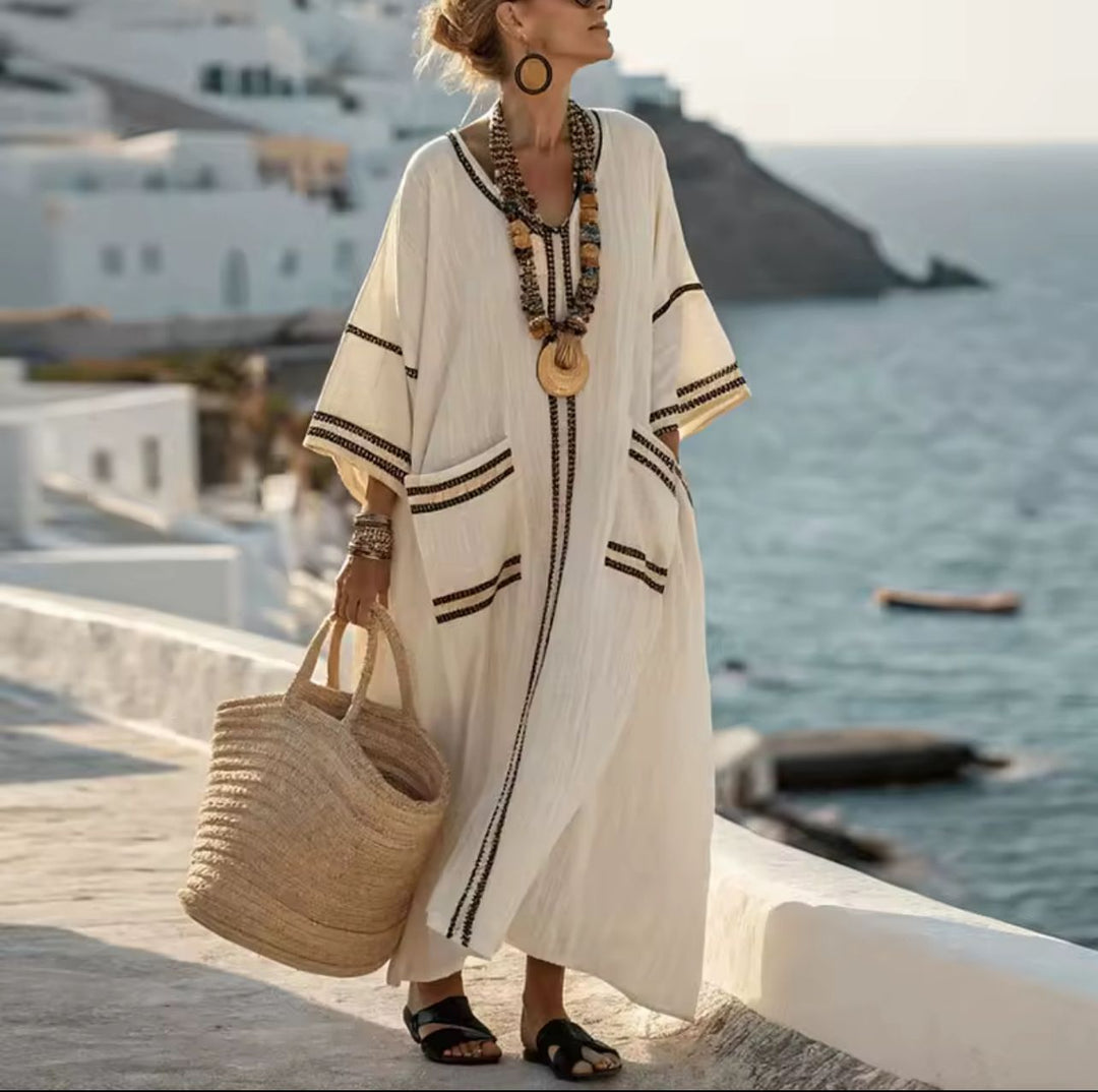 Anouk - Elegantes Maxikleid für einen Stilvollen Sommerlook