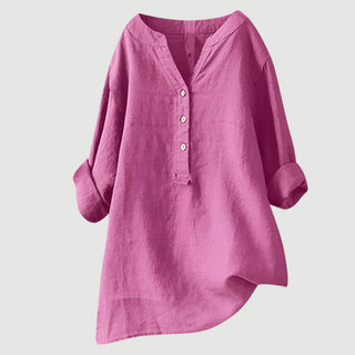 Evie | Leichte und bequeme Bluse mit Knopfverschluss
